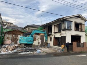 旧居解体写真